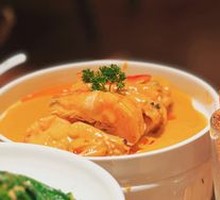 Thai Royal Curry Prawns with Sticky Rice