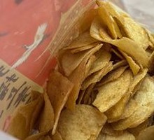 Freshly Sliced Potato Chips