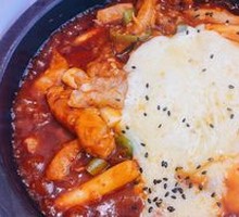 Cheese Rice Cake Chicken