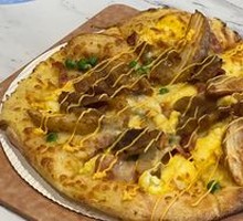 Teriyaki Beef and Potato Pizza