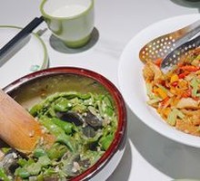 Spicy Pepper and Century Egg Mix