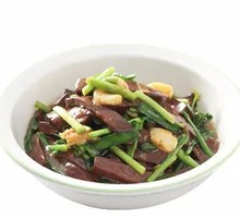 Stir-fried Pig Blood