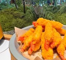 Fried Crab Stick with Egg Foam