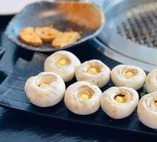 Roasted Button Mushrooms