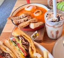 Cheese Beef Sandwich