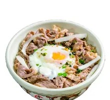 Hot Spring Egg Japanese Beef Rice