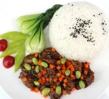 Black Pepper Chicken Rice Bowl