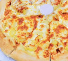 Durian and Potato Pizza