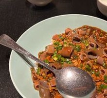 Minced Pork and Sea Cucumber Rice