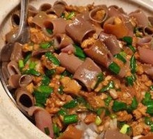 Sea Cucumber Rice Toss