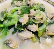 Clam and Bok Choy Stir-Fry