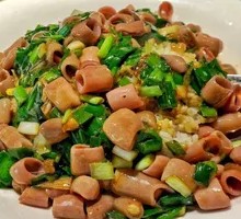 Sea Cucumber Rice Toss