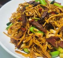Crispy Bamboo Shoots with Preserved Meats