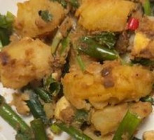 Goose Egg and Potato Salad