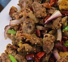 Chicken Heart and Silkworm Pupa
