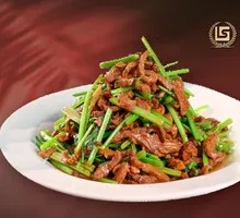 Stir-fried Donkey Meat with Coriander