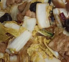 Braised Pork Belly with Chinese Cabbage