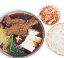Pork Rib Stew with Chinese Cabbage, Tofu and Vermicelli