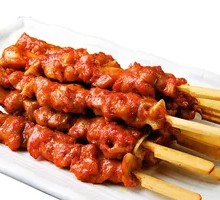 Skewered Pork Ribs and Pork Belly