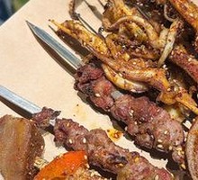 Freshly Cut Lamb Skewers