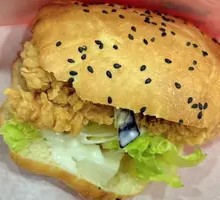 Grilled Spicy Chicken Burger