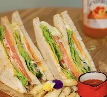 Cheese and Ham Sandwich