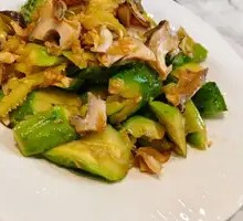 Cucumber with Giant Abalone