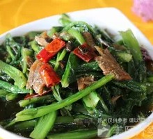 Braised Tofu Paste with Eel and Pak Choi