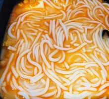 Kimchi Tofu Noodle Soup