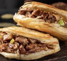 Golden Silk Meat Sandwich