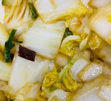Sour-Spicy Cabbage Slices