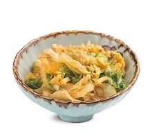 Crispy Pepper-Maize Balls with Bok Choy