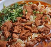 Pork Noodle Soup with Sauce