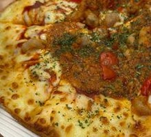 Italian Meat Sauce Pizza