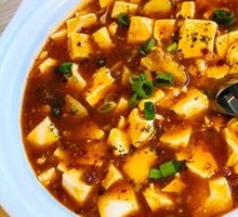 Spicy Soft Tofu with Shrimp