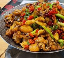 Spicy Frog Legs in Dry Pot