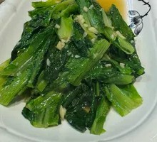 Stir-Fried Oilseed Mustard Greens with Garlic