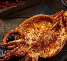 Fried Squid Skewers