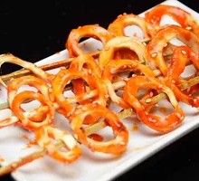 Charcoal-grilled Pig Intestine