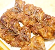 Grilled Chicken Heads