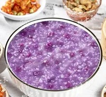 Purple Sweet Potato Porridge