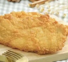 Golden Egg Yolk Chicken Cutlet