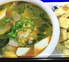 Lamb Soup with Flatbread