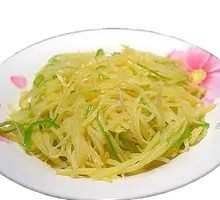 青椒土豆丝盖浇面