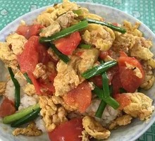 Tomato and Egg Fried Rice