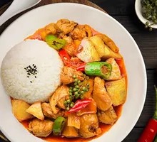 Braised Chicken Rice Bowl