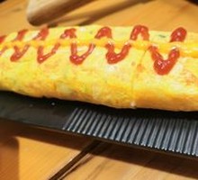 Cheese Omelette Roll