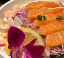 Yuzu Salmon Salad
