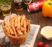 Fried Sweet Potato Strips