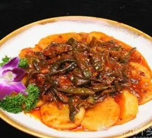 Dry Chili Potato Slices